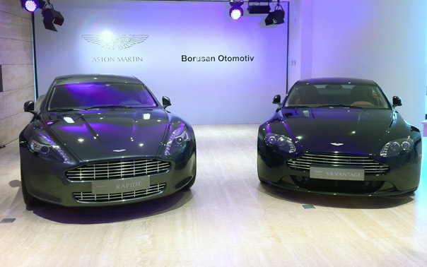 Aston Martin showroom'u açıldı