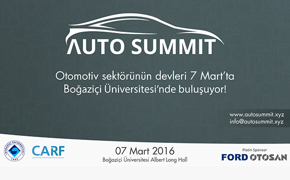 Otomotiv sektörünün devleri Boğaziçi Üniversitesi’nde buluşuyor!