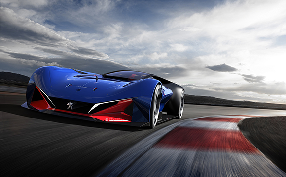 Peugeot yeni konsept yarış otomobilini tanıttı