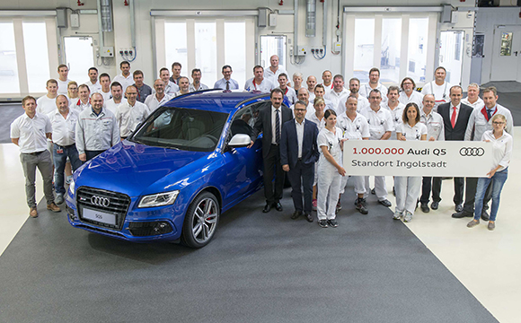 Audi, Ingolstadt’ta bir milyonuncu Q5’i üretti