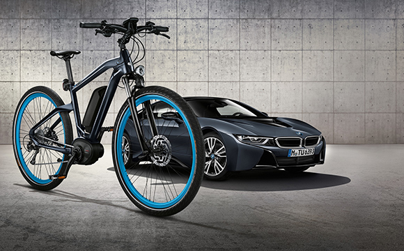 BMW'den i8'e özel bisiklet!
