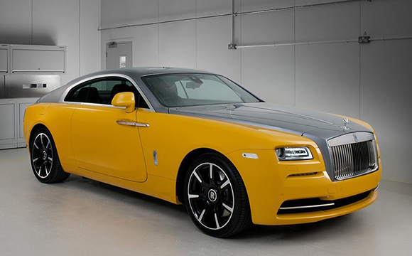 Rolls-Royce’tan Altın Sarısı özel Wraith…