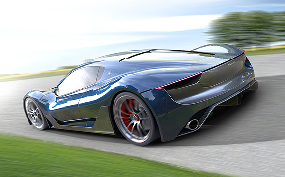 İtalyan tasarımcıdan Maserati süper otomobili!