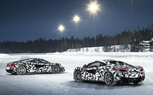 McLaren, Finlandiya’da buzda sürüş deneyimi sunacak