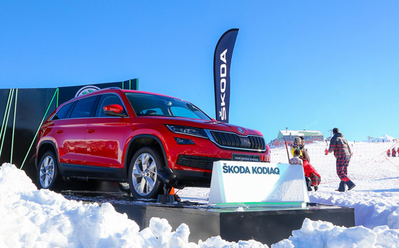 Skoda Kodiaq Uludağ'daydı...