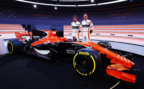 McLaren-Honda'nın yeni Formula 1 aracı ortaya çıktı