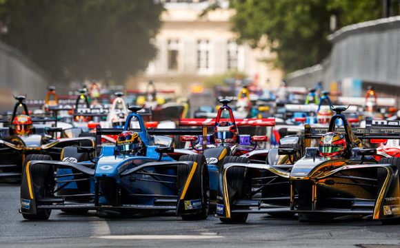 Renault e.dams Paris ePrix lideri...