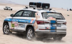 DAKAR RALLİSİNİ TAMAMLAYAN İLK SKODA MODELİ KODIAQ OLDU