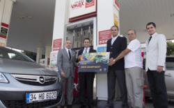 Corsa alan 15 kişi 1 yıllık yakıt kazandı