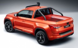Skoda'dan bir pick-up çalışması