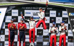 Finlandiya Rallisi'ni Toyota kazandı 