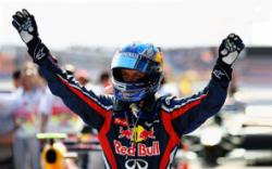 Vettel zaferini ilan etti!