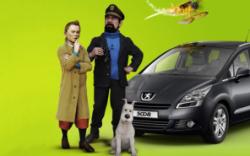 Peugeot, Tenten'e sponsor oldu