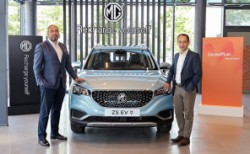 MG ZS EV LeasePlan filosunda...