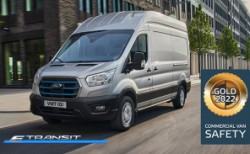 Ford E-Transit'e Euro NCAP'ten 