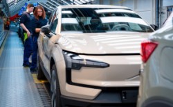 Volvo EX30'un Avrupa'daki üretimi başladı