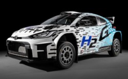 Toyota'nın hidrojenli ralli aracı etaplarda!