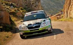 Skoda Fabia S2000 Korsika'da ikinci!