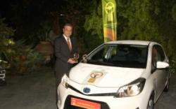 Yaris Hybrid'e Auto Show dergisinden ödül