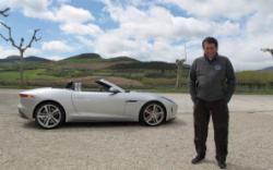 Jaguar F-Type'ın direksiyonunda...