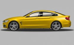 4 Serisi GranCoupe'nin çizimleri renklendi