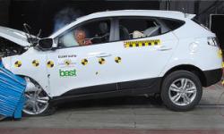 Hyundai ix35'e EuroNCAP'ten 5 yıldız 