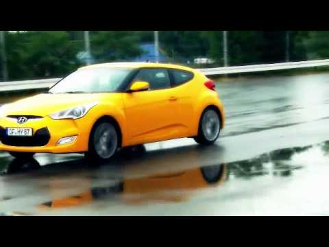 Hyundai Veloster - Islak zemin testi