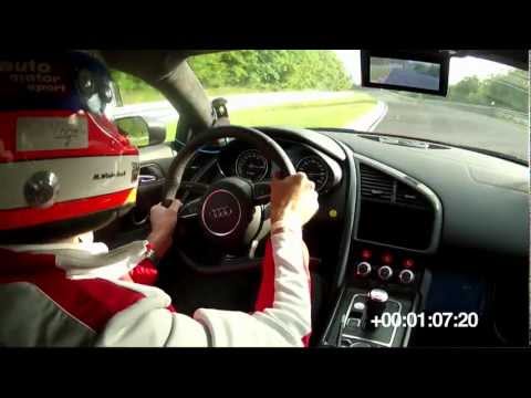 Audi R8 e-tron'un Nürburgring turu