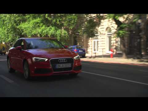 Audi A3 Sedan Budapeşte yollarında...